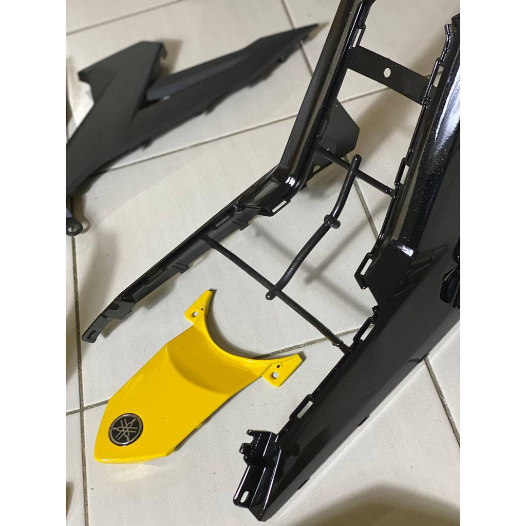 COVER SET Y15ZR V1 V2 YELLOW FULL FIRST EDITION PREMIUM COVERSET BODYSET Y15ZR Y15 YSUKU NEW ORIGINAL VELOZI SIAP TAMPAL
