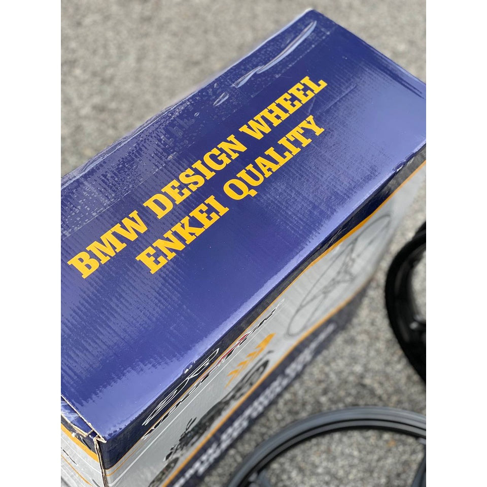 SPORT RIM BMW ENKEI DOCTOR 160 X 160 X 17 HITAM KILAT 5 BATANG ORIGINAL GENIUNE 125ZR 125Z SPORTRIM + BEARING COMPLETE