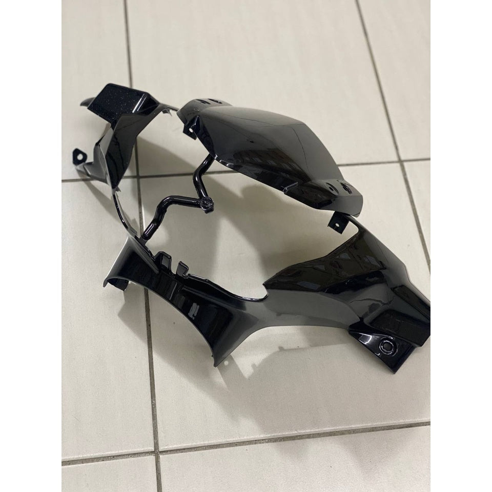 YAMAHA LC LC135 V4 V6 V7 MX KING MATELIC BLACK YELLOW 2021 COVERSET BODYSET SIAP TANAM ORIGINAL VELOZI OEM