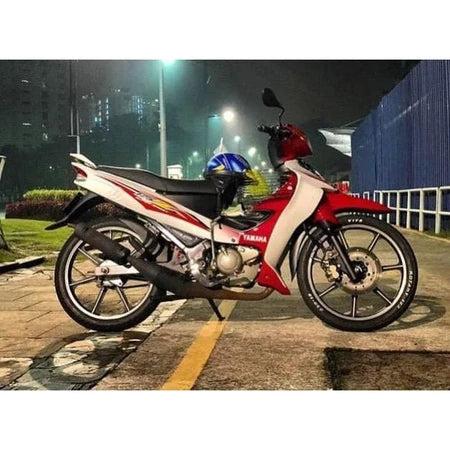 COVERSET ORIGINAL HLY YAMAHA 125z 125zr MERAH BIRU PURPLE DIAMOND STICKER SIAP TAMPAL PERCUMA EMBLEM – HONG LEONG YAMAHA