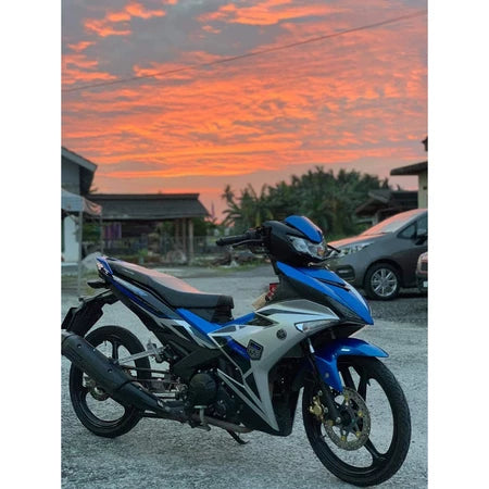 COVERSET BODYSET YAMAHA Y15 Y15ZR YSUKU V1 V2 ORIGINAL HLY VELOZI MS1 VPBC5 BIRU SILVER MATT TITAN HONG LEONG 2020