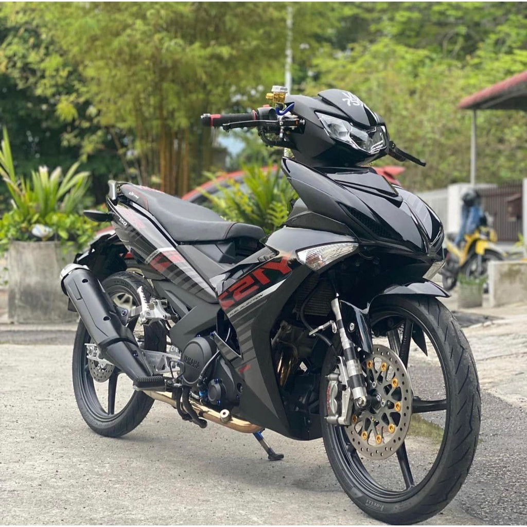 COVER SET ORIGINAL 100% HLY HONG LEONG YAMAHA Y15ZR V1 V2 HITAM FIRST EDITION BATMAN COVERSET BODYSET Y15ZR YSUKU