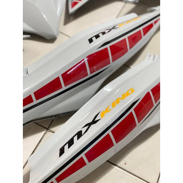 COVERSET Y15 MX KING PEARL WHITE 2021 60TH ANNIVERSARY WORLD GP SIAP TANAM PREMIUM EDITION  V1 V2 NEW ORIGINAL VELOZI