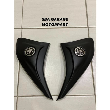COVER CAP OEM EMBLEM SILVER/GOLD LC135 LC V6 V5 V4 V3 V2 AIR SCOOP LEG SHIELD – 5 COLOUR AVAILABLE – OEM SET