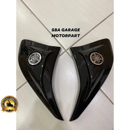 COVER CAP OEM EMBLEM SILVER/GOLD LC135 LC V6 V5 V4 V3 V2 AIR SCOOP LEG SHIELD – 5 COLOUR AVAILABLE – OEM SET