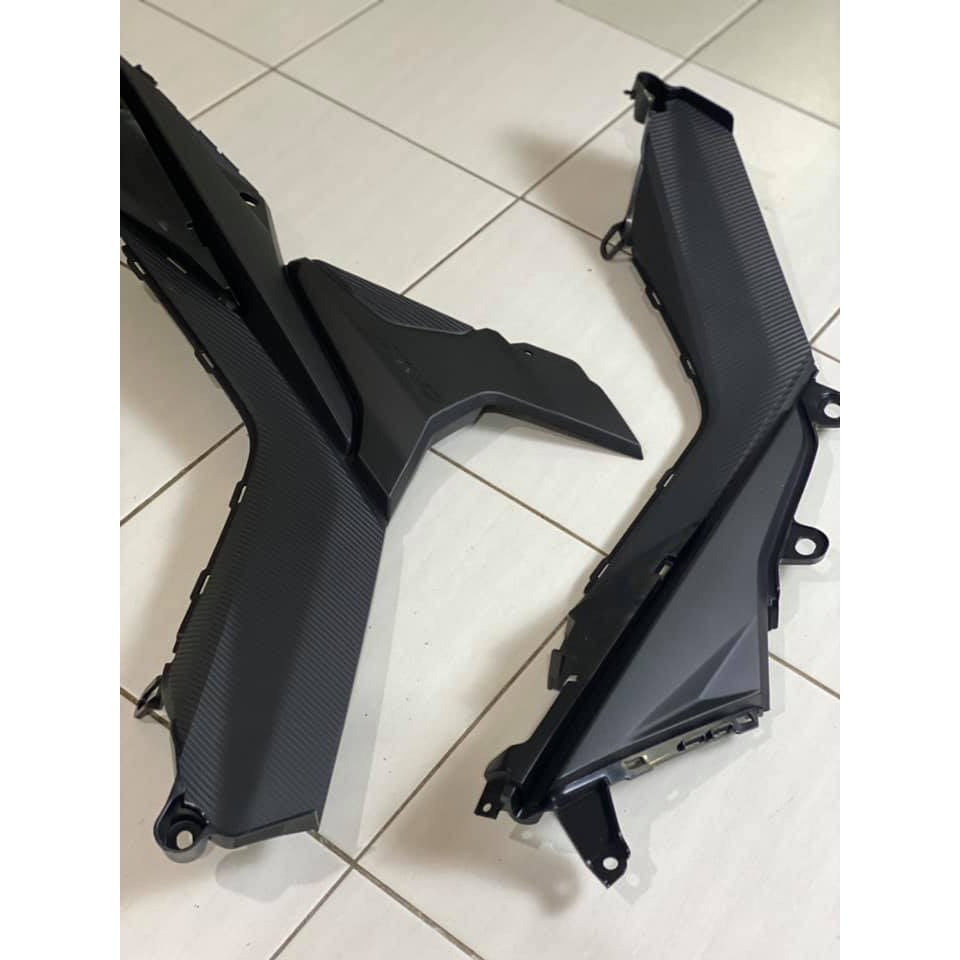 INNER MOTOR SET HONDA RS150 V2 COMPLETE SET 19 PCS COVER INNER COVER HITAM MATE READY STOCK 100% ORIGINAL HONDA