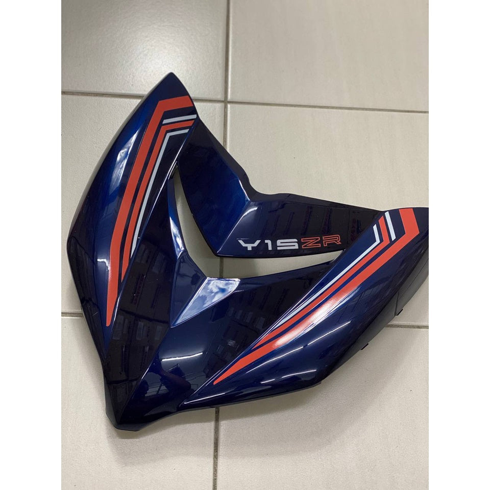 COVERSET Y15ZR V1 V2 BLUE RAPTOR SD16 SIAP TANAM ORANGE PATTERN LINE ORI VELOZI PREMIUM BODYSET Y15ZR Y15 YSUKU ORIGINAL
