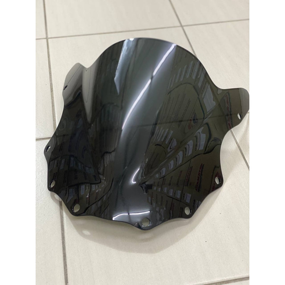 KAWASAKI NINJA DOUBLE R 150 RR BODY COVERSET STICKER TANAM RED MERAH SEKALI TANK ( 2 KOTAK BESAR ) OEM SET