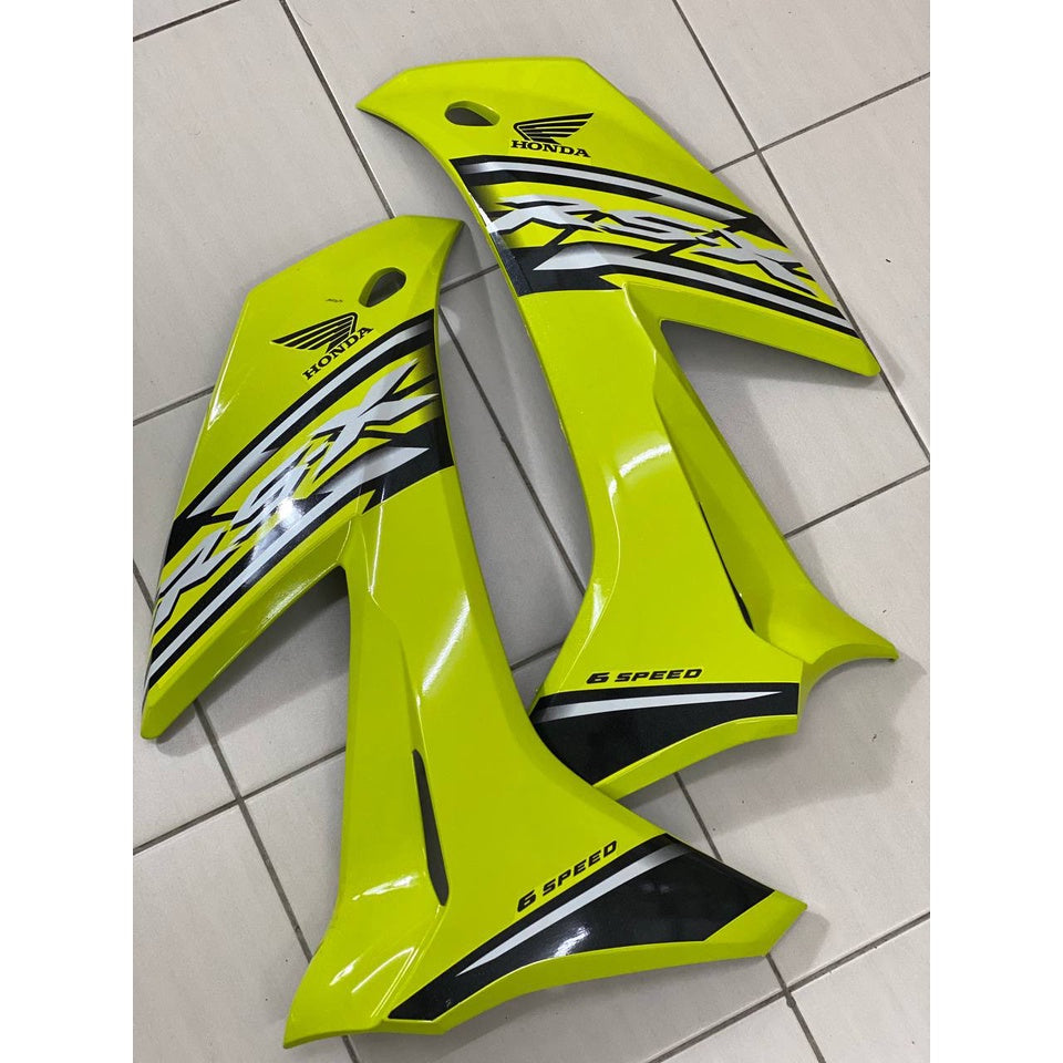 HONDA RSX RS-X 150 RSX150 COVERSET YELLOW BLACK 003 012 STANDARD COLOR SIAP TAMPAL TANAM CLEAR DOCTOR VELOZI