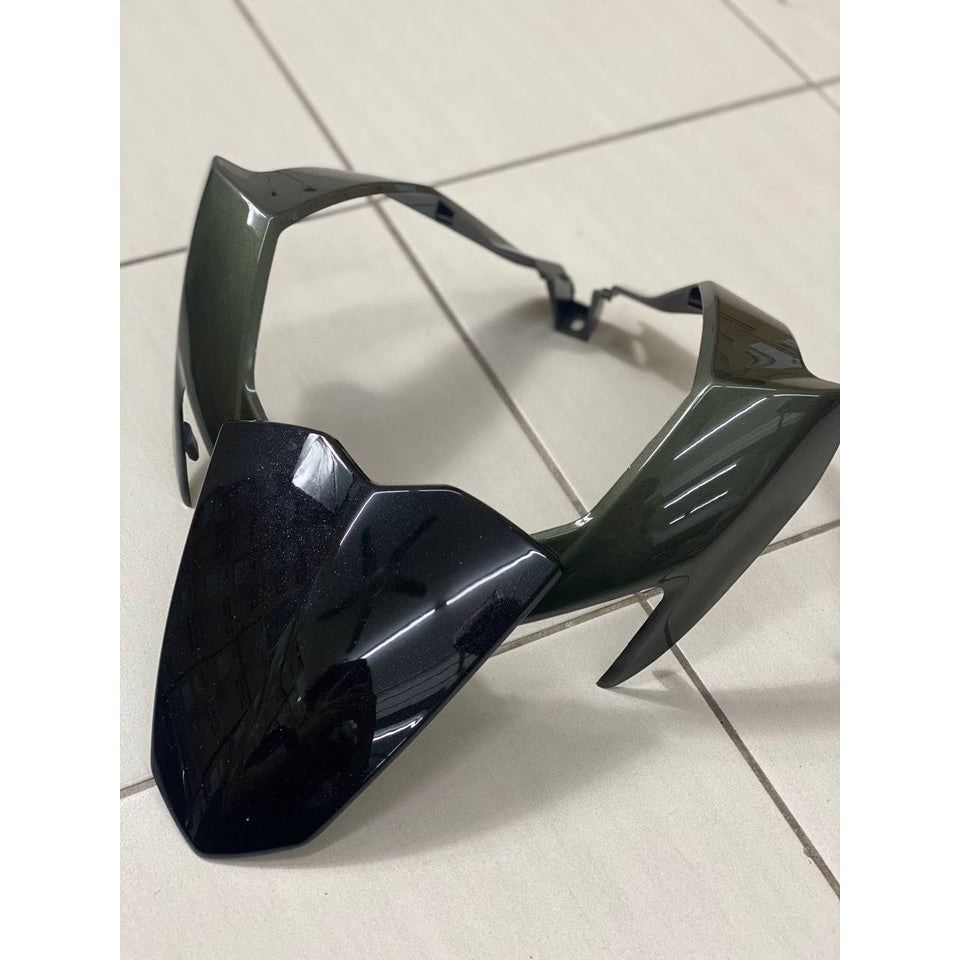 COVERSET Y15ZR V1 V2 V3 ARMY GREEN ( LUMUT ) SD16 PATTERN LINE PREMIUM COVERSET BODYSET Y15ZR Y15 YSUKU VELOZI TANAM