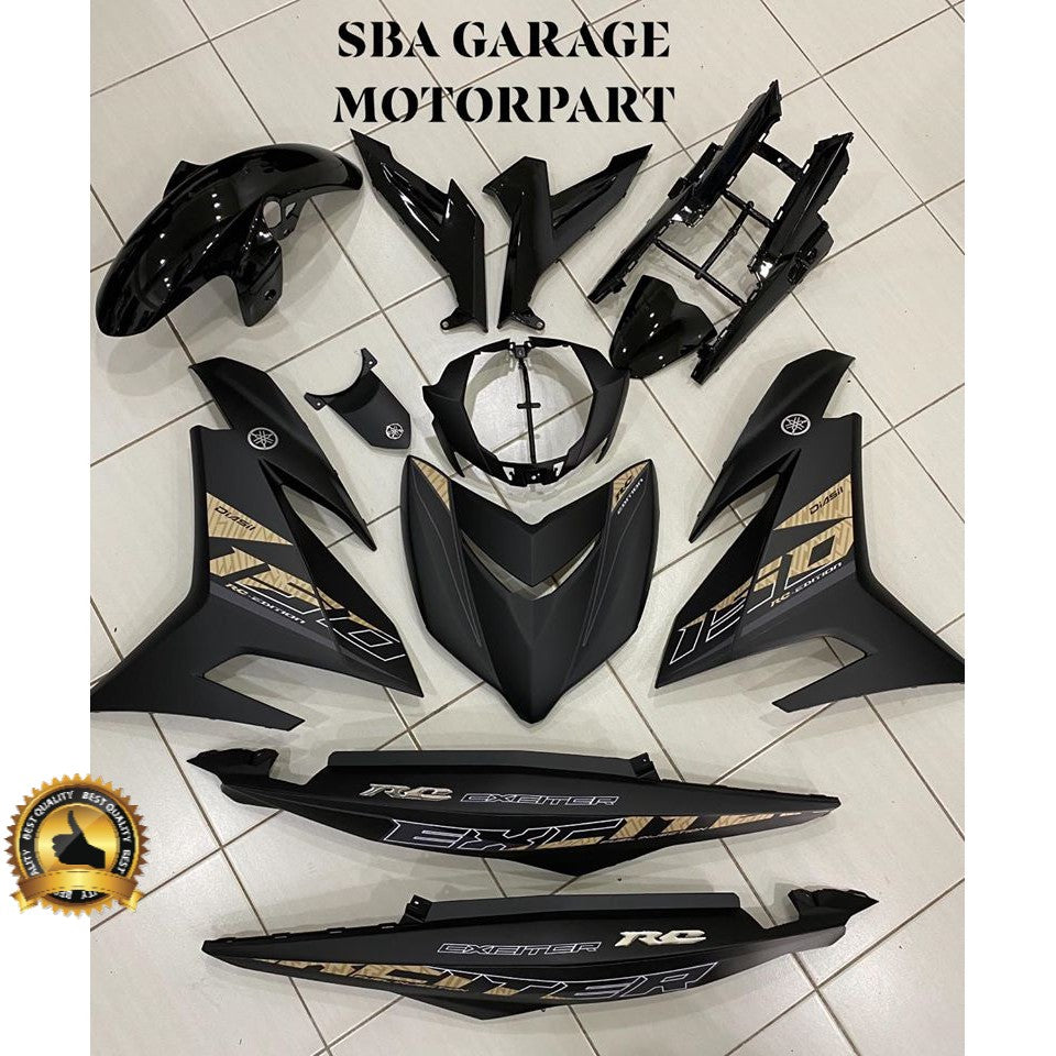 COVERSET ORIGINAL EQUIPMENT MANUFACTURER (OEM) - Y15ZR V2 EXCITER EXR RC 2020 - NEW DESIGN - FREE EMBLEM -