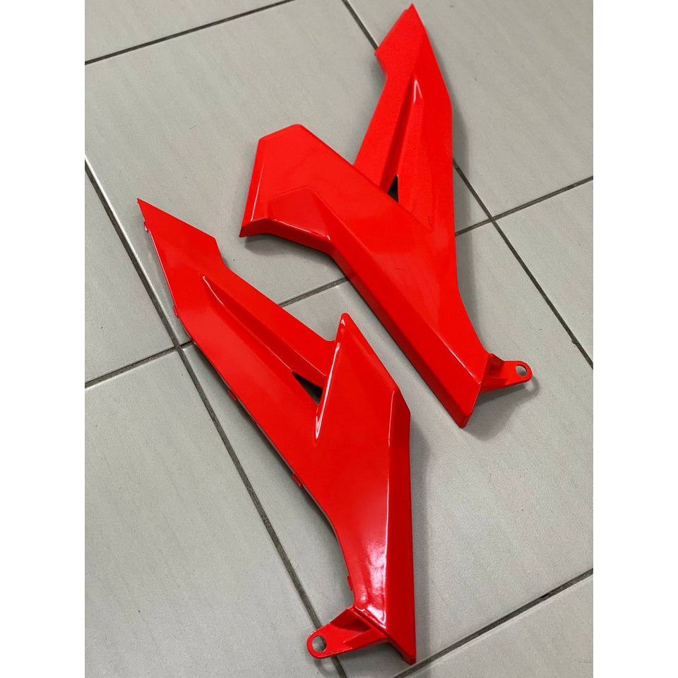 COVERSET Y15ZR V1 V2 BLUE RAPTOR SD16 SIAP TANAM ORANGE PATTERN LINE ORI VELOZI PREMIUM BODYSET Y15ZR Y15 YSUKU ORIGINAL