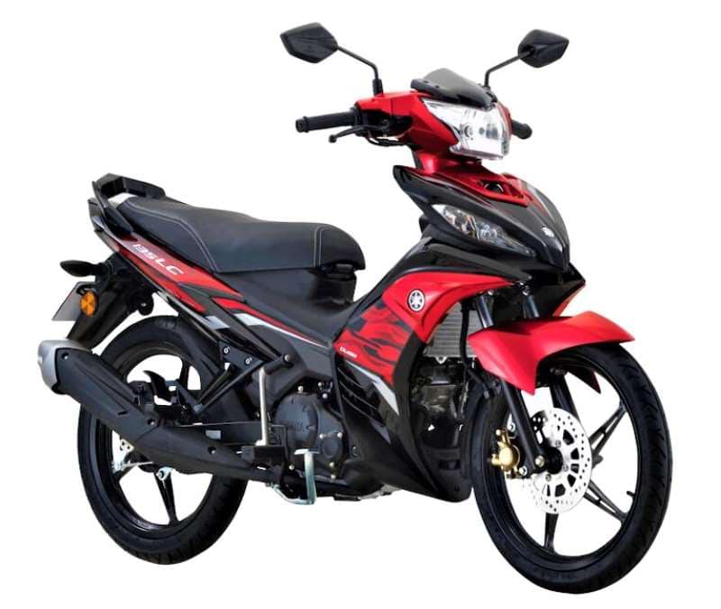 COVERSET YAMAHA ORIGINAL SIAP TAMPAL LC135 V6 V7 MERAH RED HLY ORIGINAL HONG LEONG 100% HLY / VELOZI EDITION