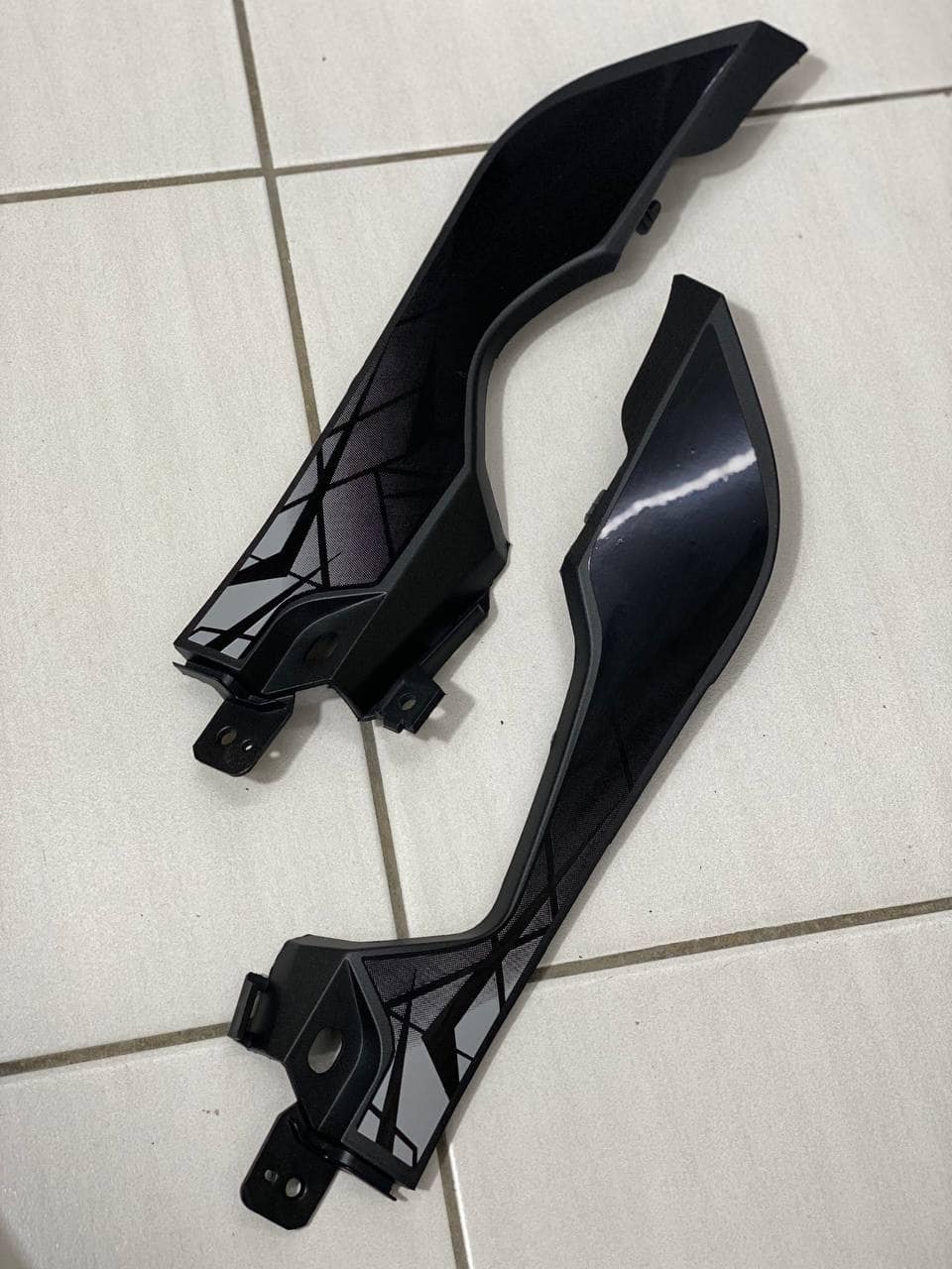 COVERSET BODYSET LAGENDA SRL 115 / 115Z Fi FUEL INJECTION CYAN HITAM BLACK MATT ORIGINAL HONG LEONG YAMAHA HLY SET