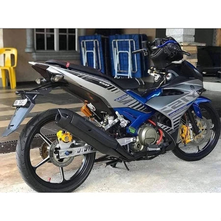 COVERSET Y15ZR V1 V2 VPBC5 BIRU SILVER 1ST EDITION 2015 BIRU PURBA COVER SET BODYSET Y15 YSUKU VELOZI DOCTOR SIAP TAMPAL