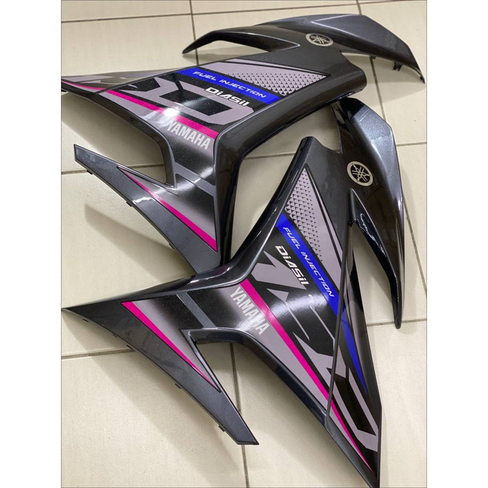COVERSET YAMAHA Y15 YSUKU Y15ZR V1 V2 VIETNAM VERSION VN3 CRYSTAL GREY TANAM CLEAR ORIGINAL VELOZI
