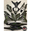 COVERSET YAMAHA V DOCTOR EDITION Y15 YSUKU Y15ZR V1 V2 ARMY GREEN HIJAU LUMUT STANDARD TANAM GRAYISH CLEAR BODYSET