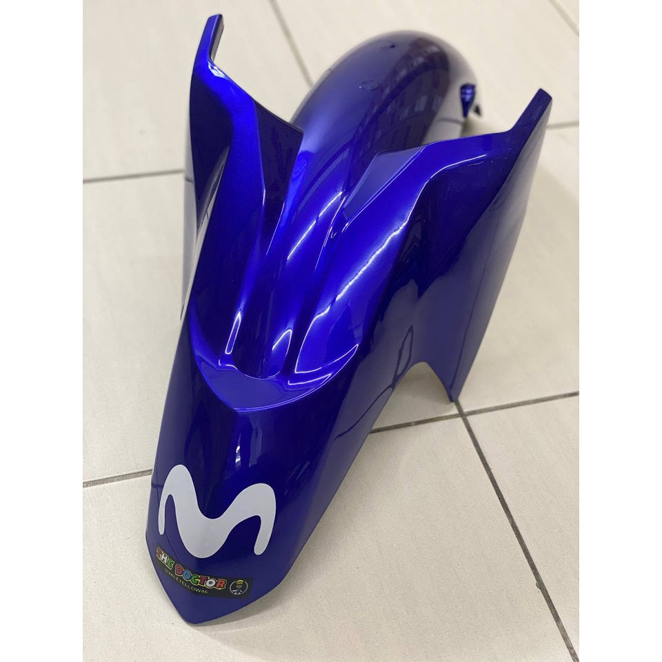 YAMAHA LC LC135 V6 V7 DPBMC BIRU MONSTER MOVISTAR 46 - COVERSET BODYSET SIAP TAMPAL VELOZI WITH COVER METER