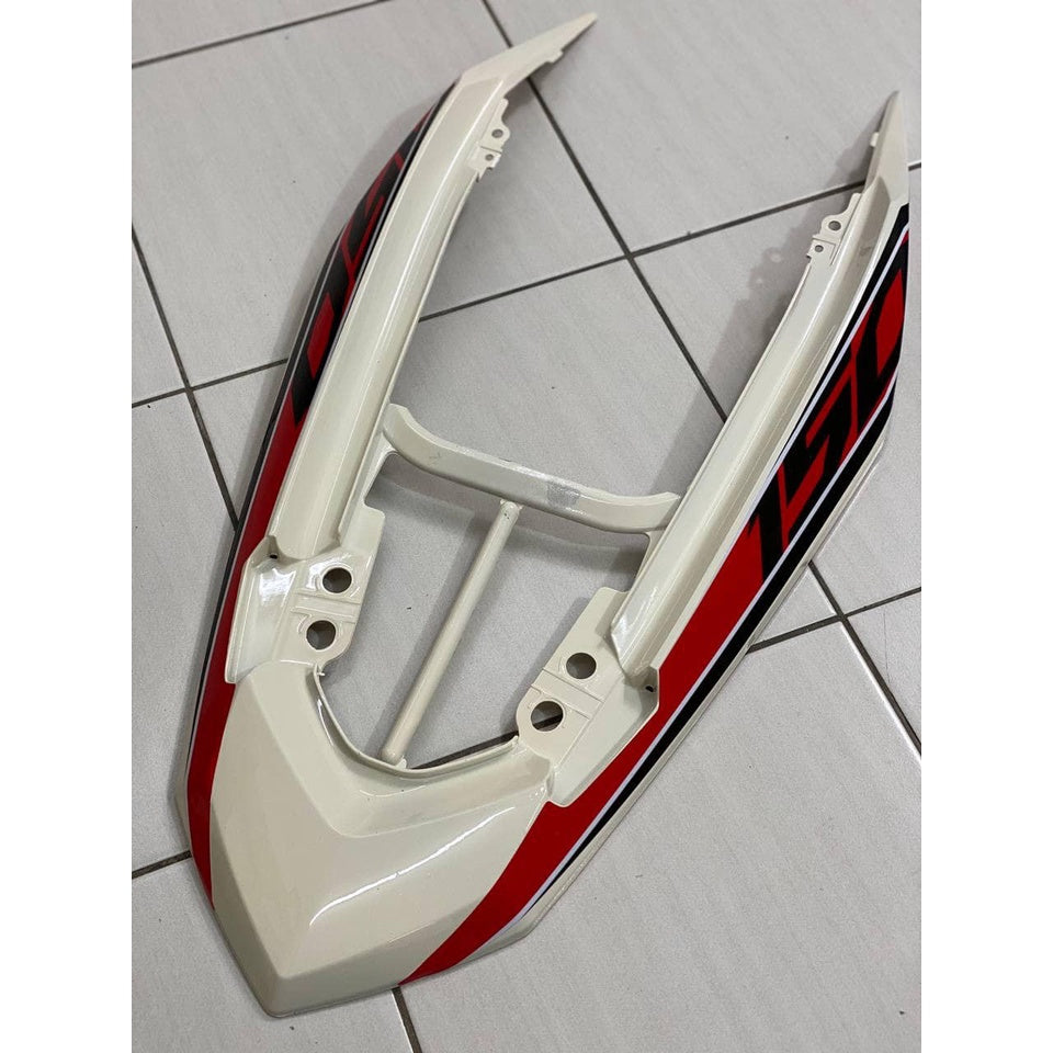 COVERSET BODYSET HONDA RS RS150 V2 GTR CREAMY WHITE MATELIC - ORIGINAL EQUIPMENT MANUFACTURER - SIAP TANAM DARI KILANG