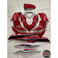COVERSET BODYSET NVX 155 NVX155 V2 YAMAHA DOCTOR RED 008 SIAP TANAM