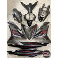 COVERSET YAMAHA DOCTOR VELOZI EDITION Y15 YSUKU Y15ZR V1 V2 MNM3 STEALTH GREY TANAM CLEAR ORIGINAL BODYSET 2022