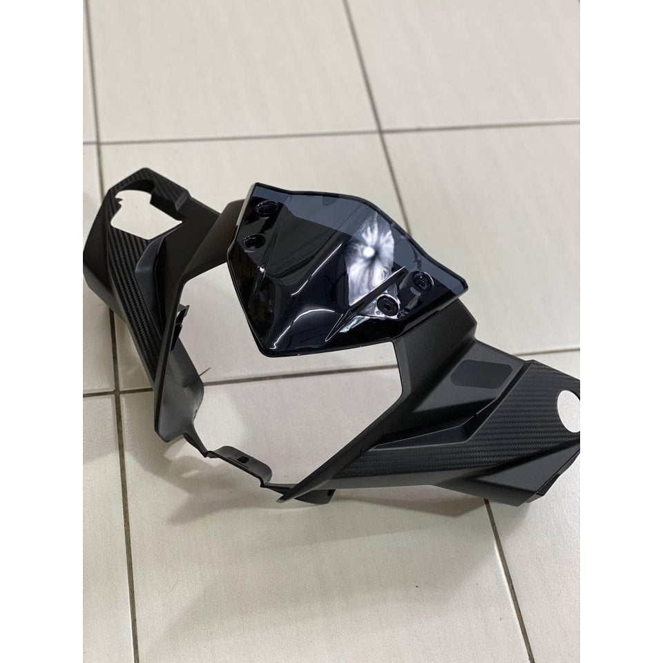 COVERSET BODYSET HONDA RS RS150 V2 GTR CREAMY WHITE MATELIC - ORIGINAL EQUIPMENT MANUFACTURER - SIAP TANAM DARI KILANG
