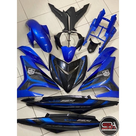 COVERSET YAMAHA V DOCTOR VELOZI EDITION Y15 YSUKU Y15ZR V1 V2 VPBC5 BIRU NEW BLUE TANAM CLEAR ORIGINAL BODYSET 2022