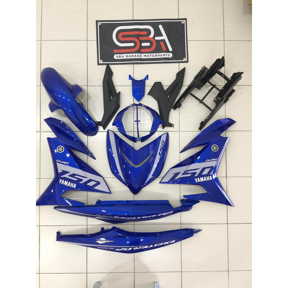 COVERSET ORIGINAL EQUIPMENT MANUFACTURER (OEM) - Y15ZR V2 EXCITER EXR RC 2020 - NEW DESIGN - FREE EMBLEM -