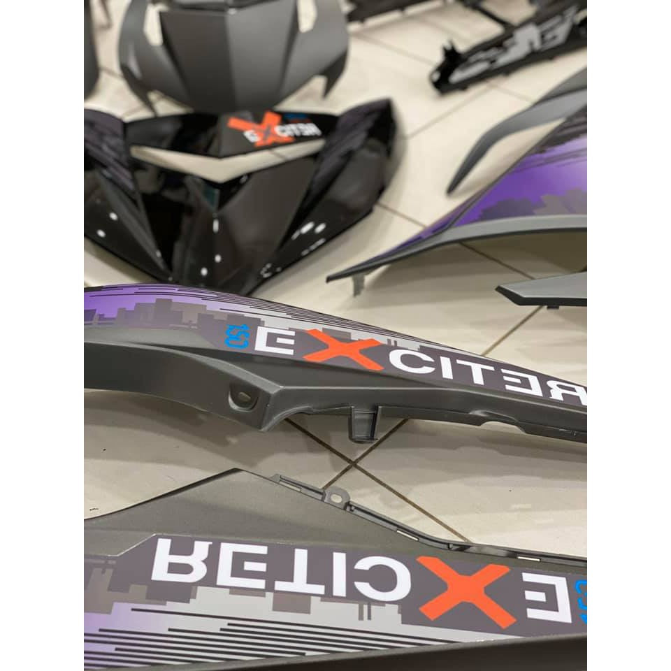 COVERSET BODYSET YAMAHA Y Y 15 Y15ZR YSUKU V1 DUSK & DAWN DARK GREY OEM – ORIGINAL EQUIPMENT MANUFACTURER