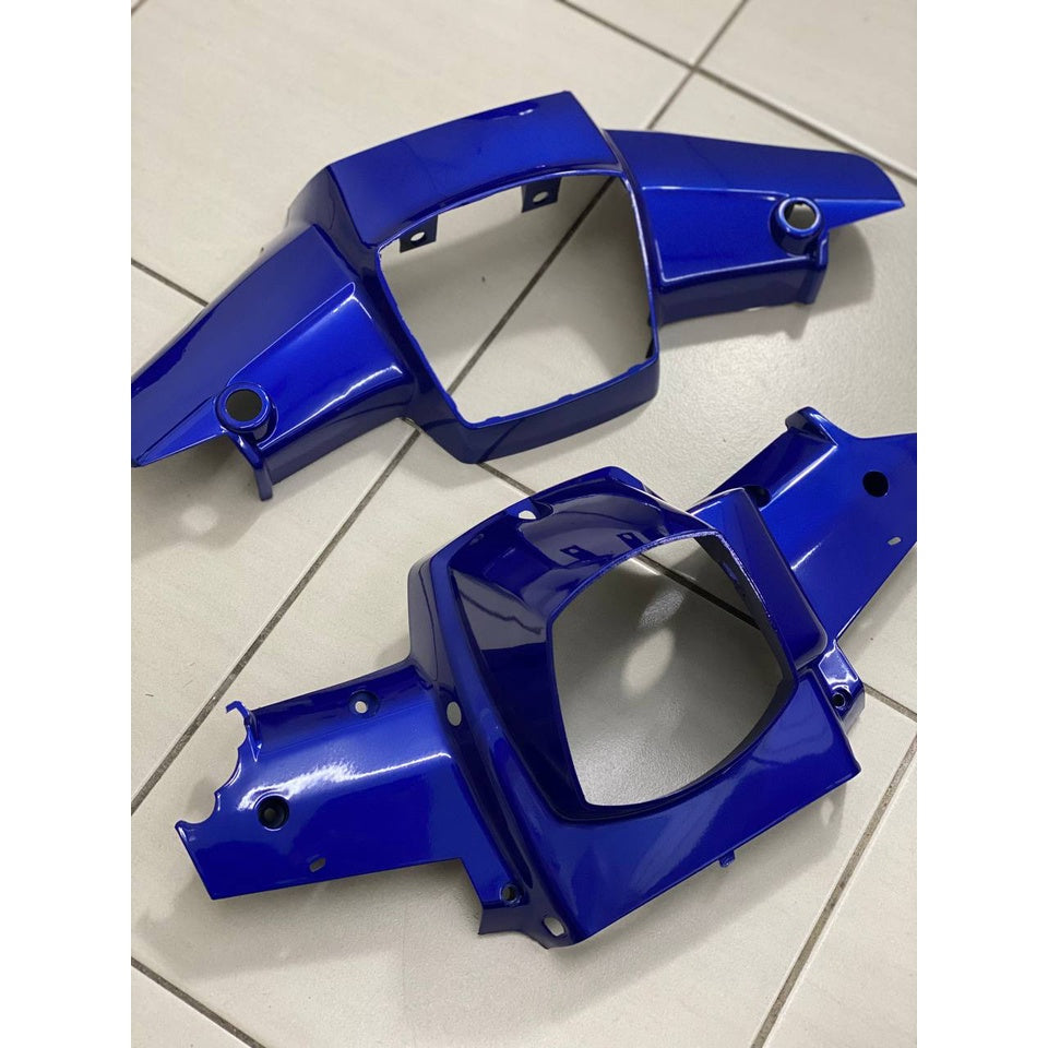 COVERSET BODYSET EX5 DREAM HONDA BIRU CHROME YELLOW BLUE LIMITED EDITION COMPLETE ORIGINAL MADE IN MALAYSIA