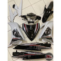 COVERSET YAMAHA ORIGINAL SIAP TAMPAL LC LC135 V4 V5 HITAM PUTIH PANDA ORIGINAL YAMAHA HLY MMATE WHITE MM-02