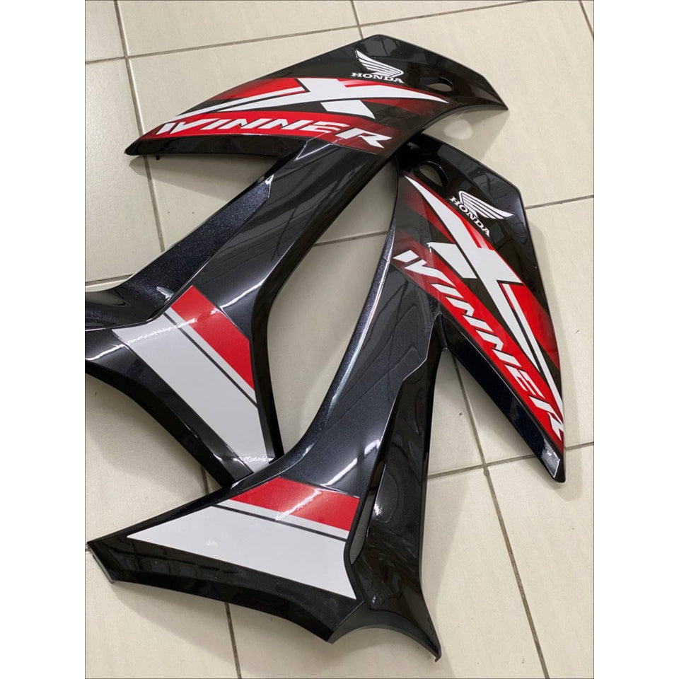 HONDA RSX RS-X 150 RSX150 COVERSET DOCTOR WINNER BLACK HITAM 006 COLOR SIAP TANAM CLEAR FIT DENGAN BODY