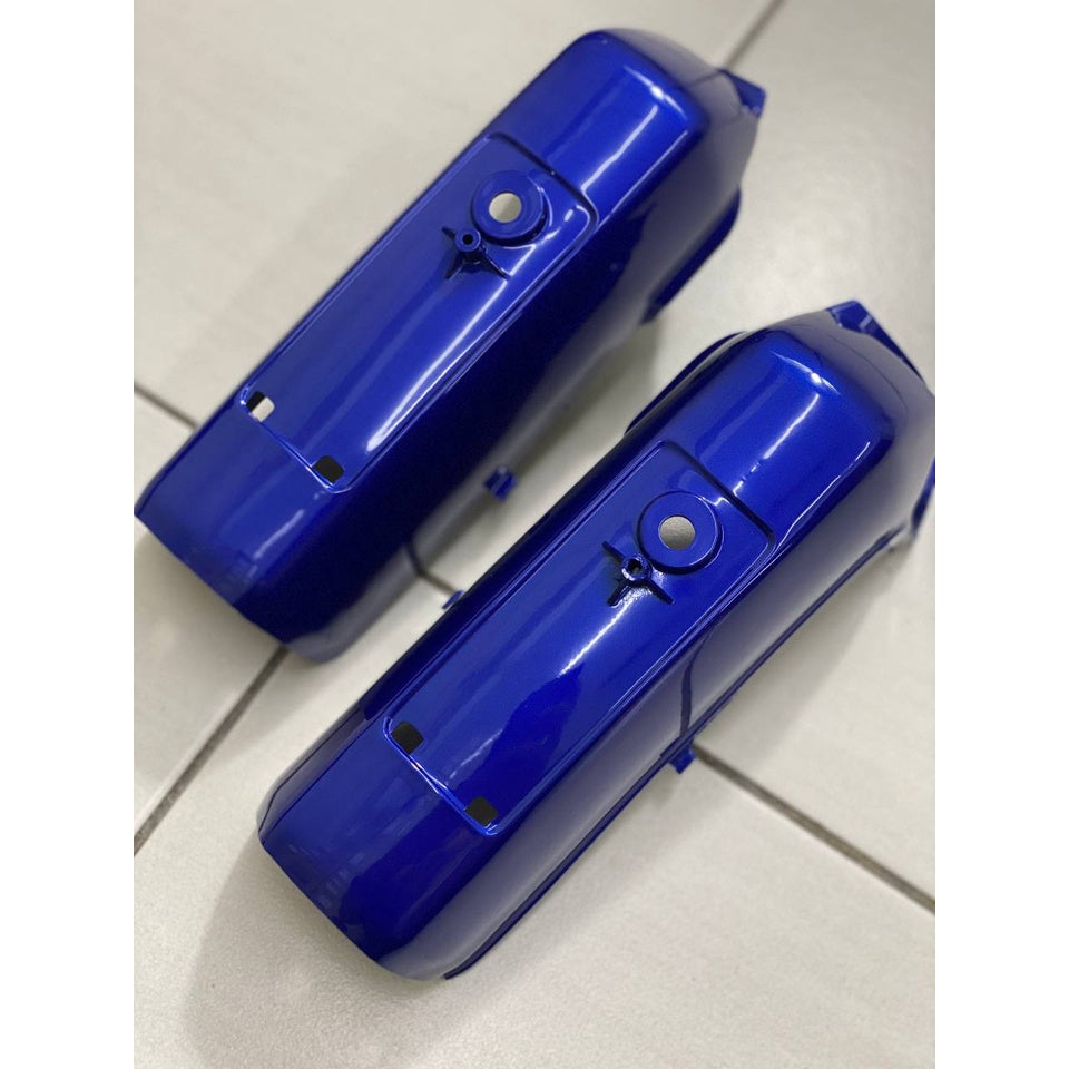 COVERSET BODYSET EX5 DREAM HONDA BIRU CHROME YELLOW BLUE LIMITED EDITION COMPLETE ORIGINAL MADE IN MALAYSIA