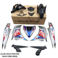 COVERSET YAMAHA ORIGINAL SIAP TANAM LC 135 LC135 V6 V7 BLUE CORE RED DOCTOR SIAP TANAM
