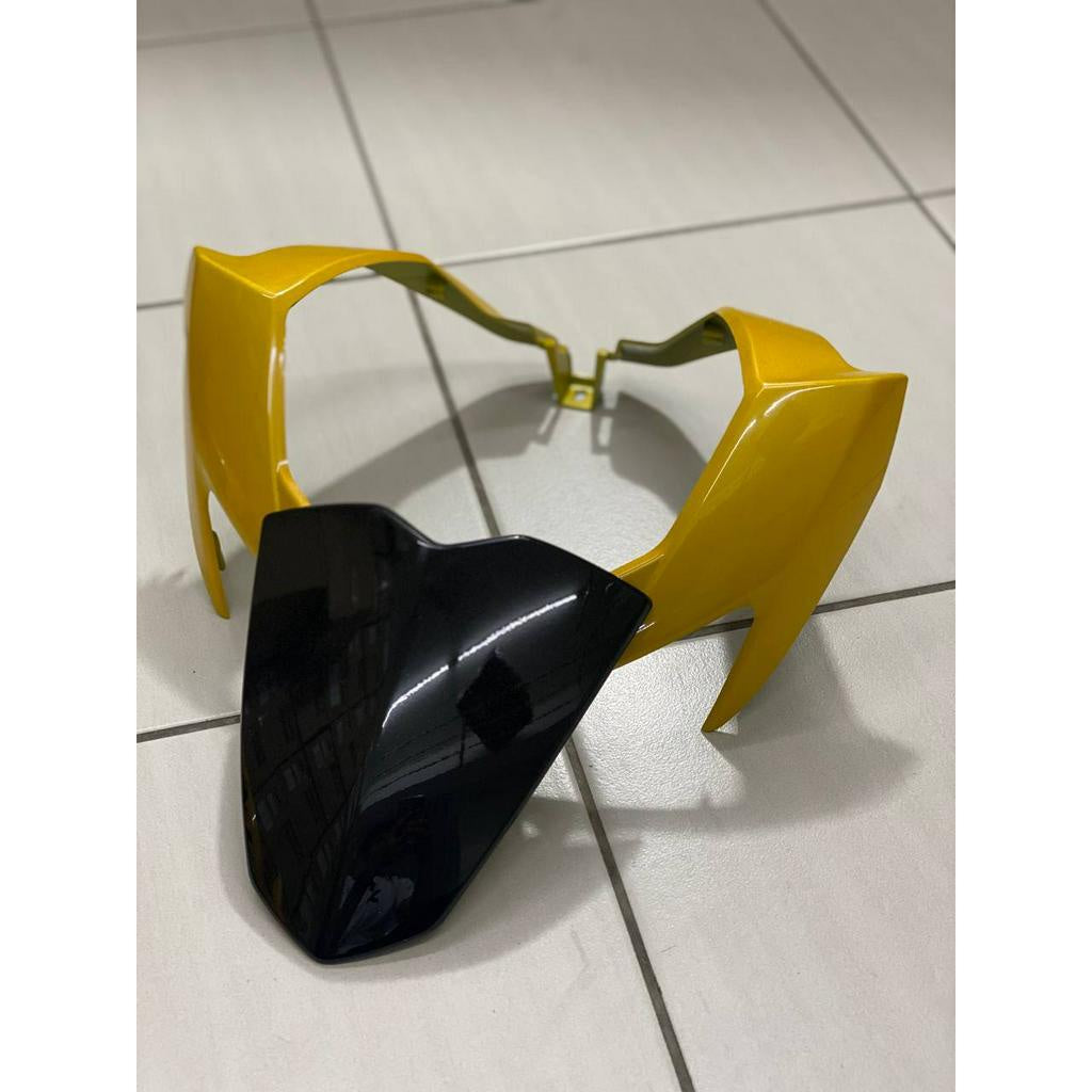 COVER SET Y15ZR V1 V2 KUNING HITAM YELLOW BLACK 1ST EDITION 2015 COVERSET BODYSET Y15ZR Y15 YSUKU VELOZI SIAP TAMPAL