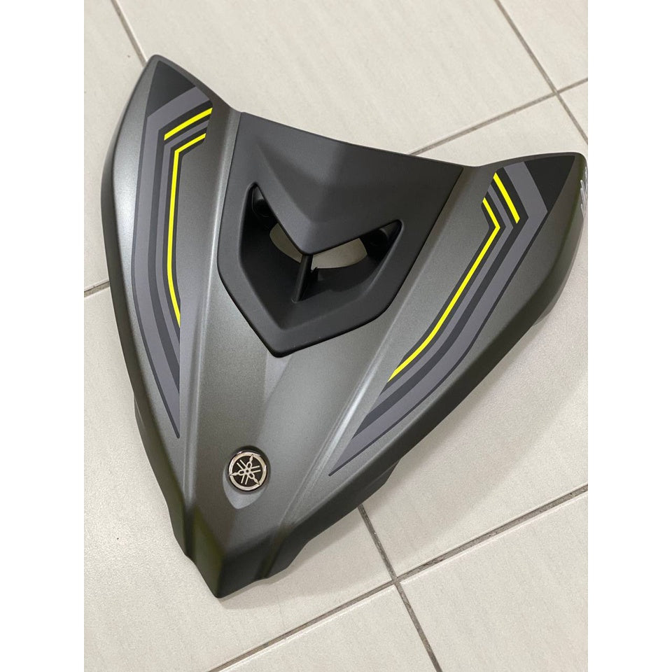 YAMAHA LC LC135 V6 V7 GREY MATT LEMON PATTERN LINE 2022 - COVERSET BODYSET SIAP TANAM VELOZI WITH COVER METER SD16