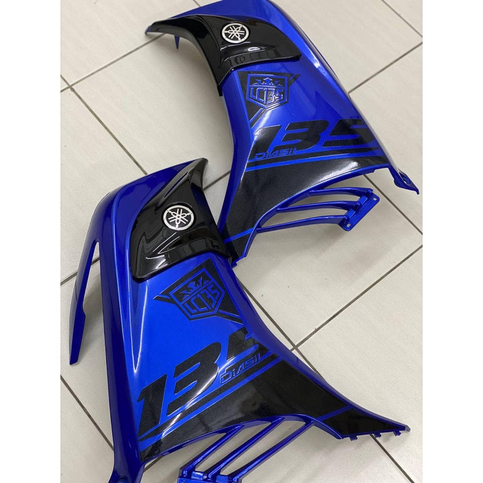 LC LC135 OEM V1 V2 V3 V4 V5 V6 V7 BIRU BLUE BLACK MATELIC 2022 - COVERSET OEM SIAP TANAM ORIGINAL EQUIPMENT MANUFACTURER