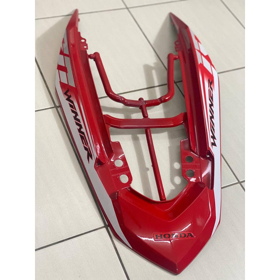 COVERSET BODYSET HONDA RS150 V2 WINNER DOHC DOTCH RED – ORIGINAL EQUIPMENT MANUFACTURER OEM SIAP TANAM