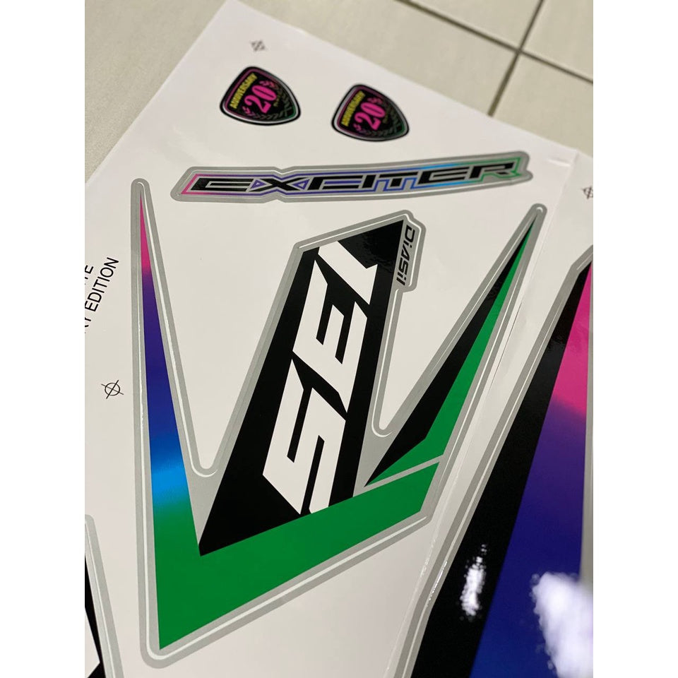 STICKER BODYSET / STRIPE COVERSET LC V2 V3 V4 ANNIVERSARY MORITAKA YAMAHA ORIGINAL