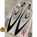 STICKER STRIPE BODY SET / COVERSET 125Z MORITAKA SILVER SABIT ORIGINAL YAMAHA