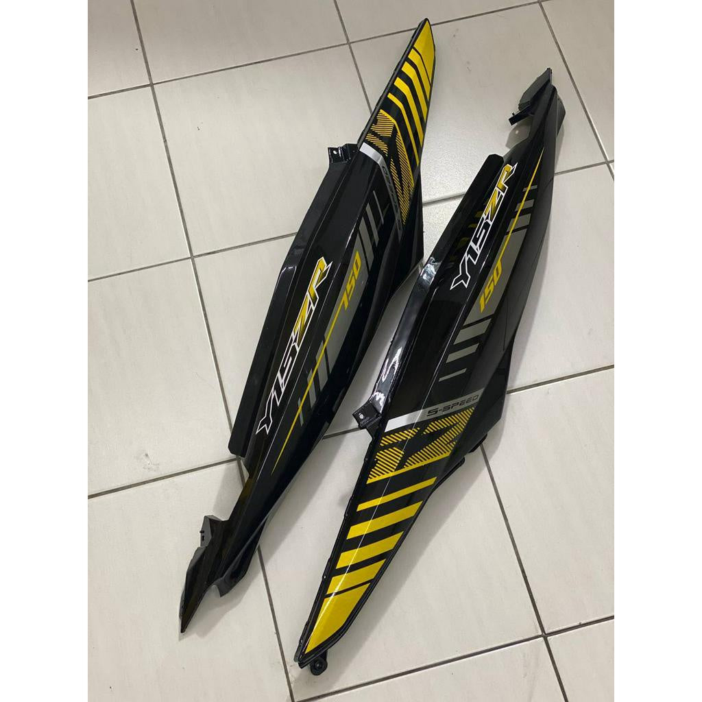 COVER SET Y15ZR V1 V2 KUNING HITAM YELLOW BLACK 1ST EDITION 2015 COVERSET BODYSET Y15ZR Y15 YSUKU VELOZI SIAP TAMPAL