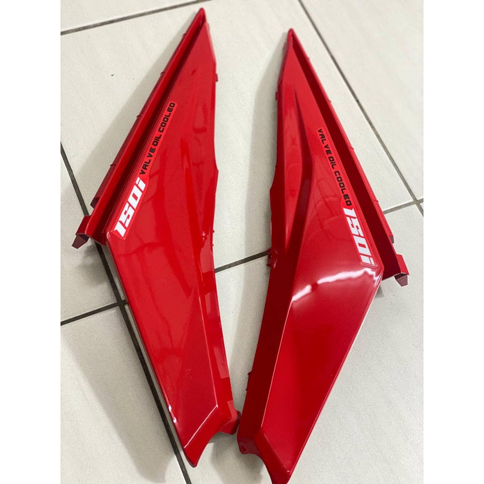 COVERSET BODYSET HONDA RS150 V2 WINNER DOHC DOTCH RED – ORIGINAL EQUIPMENT MANUFACTURER OEM SIAP TANAM