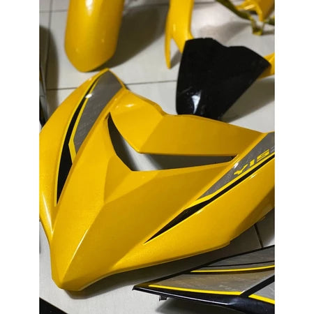 COVERSET Y15ZR Y15 V1 V2 YELLOW BLACK ORIGINAL DESIGN RYC1 2017 PREMIUM BODYSET VELOZI / DOCTOR / HLY