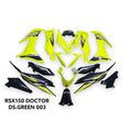 HONDA RSX RS-X 150 RSX150 COVERSET YELLOW BLACK 003 012 STANDARD COLOR SIAP TAMPAL TANAM CLEAR DOCTOR VELOZI