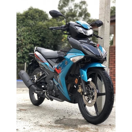 COVERSET BODYSET YAMAHA Y15 Y15ZR YSUKU V2 100% ORIGINAL HLY CYAN TITAN MATELIC MALAYSIA DESIGN 2021 HONG LEONG YAMAHA