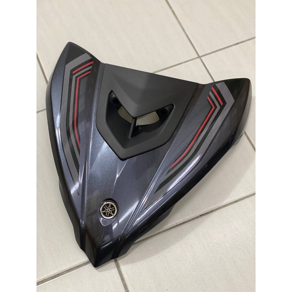 YAMAHA LC LC135 V6 V7 SD16 DESIGN DBMN8 GREY PATTERN LINE 2022 - COVERSET BODYSET SIAP TANAM VELOZI WITH COVER METER
