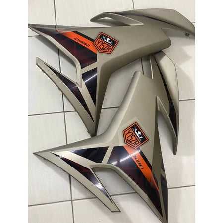 COVERSET BODYSET YAMAHA Y15 Y15ZR YSUKU V1 V2 100% ORIGINAL HLY VELOZI GREY MATT MT2 TITAN 2020 HONG LEONG YAMAHA WS3