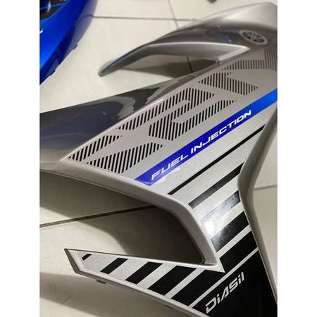COVERSET Y15ZR V1 V2 VPBC5 BIRU SILVER 1ST EDITION 2015 BIRU PURBA COVER SET BODYSET Y15 YSUKU VELOZI DOCTOR SIAP TAMPAL