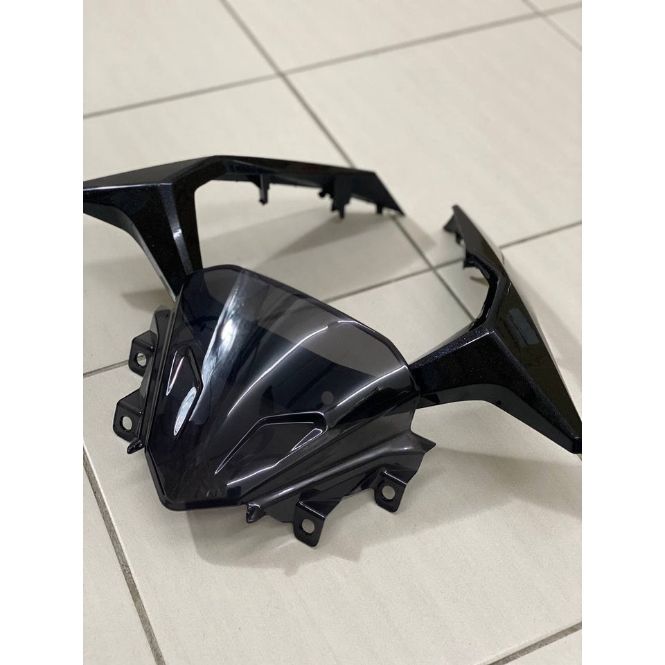 HONDA RSX RS-X 150 RSX150 COVERSET DOCTOR KS ALL BLACK 014 HITAM COLOR ORIGINAL STRIPE SIAP TAMPAL FIT DENGAN BODY