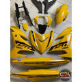 COVERSET Y15ZR EXCITER SNIPER SUNNY GP YELLOW 2021 PREMIUM EDITION BODYSET Y15ZR Y15 YSUKU V1 V2 ORIGINAL VELOZI S6